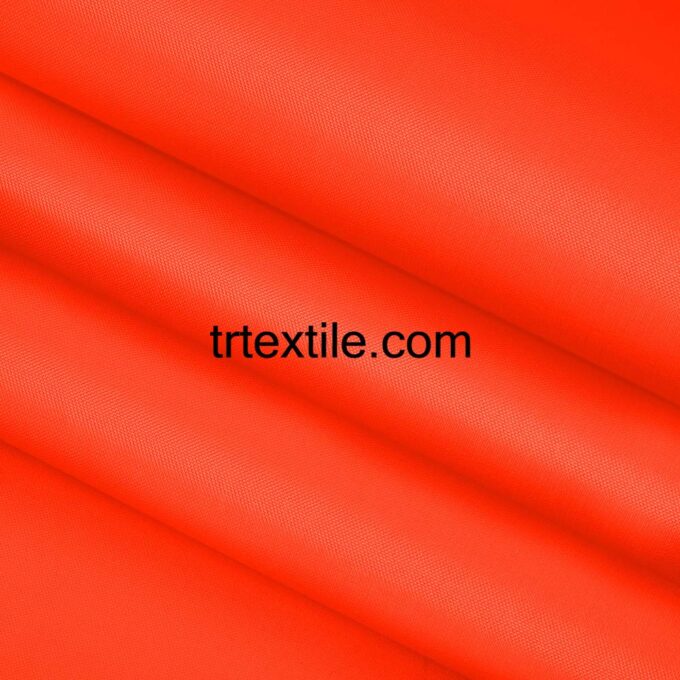 neon orange flag - banner fabric - trtextile.com image