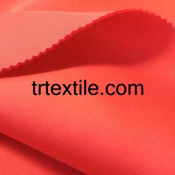 neon orange puff dalgic fabric - trtextile.com image