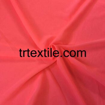 neon pink chiffon fabric - trtextile.com image