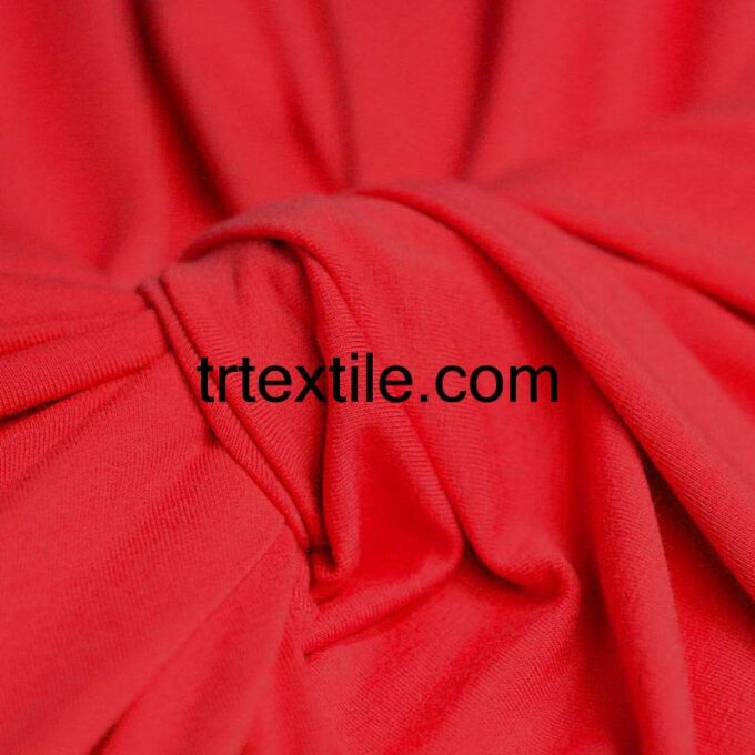 neon red sandy fabric - trtextile.com image