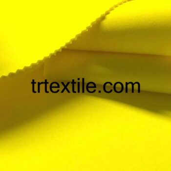 neon yellow puff dalgic fabric - trtextile.com image