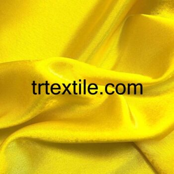 neon yellow satin fabric - trtextile.com image