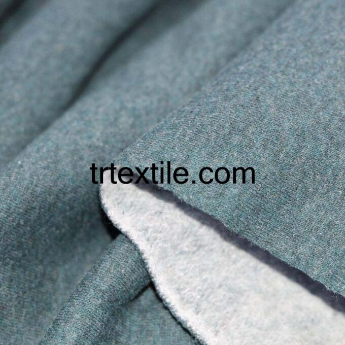 old green three thread fabric - trtextile.com image