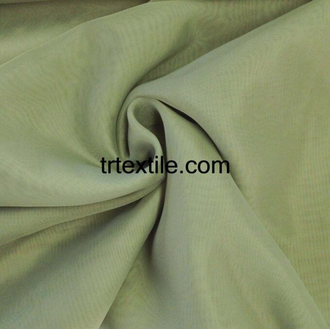 olive green drapery tulle fabric - trtextile.com image