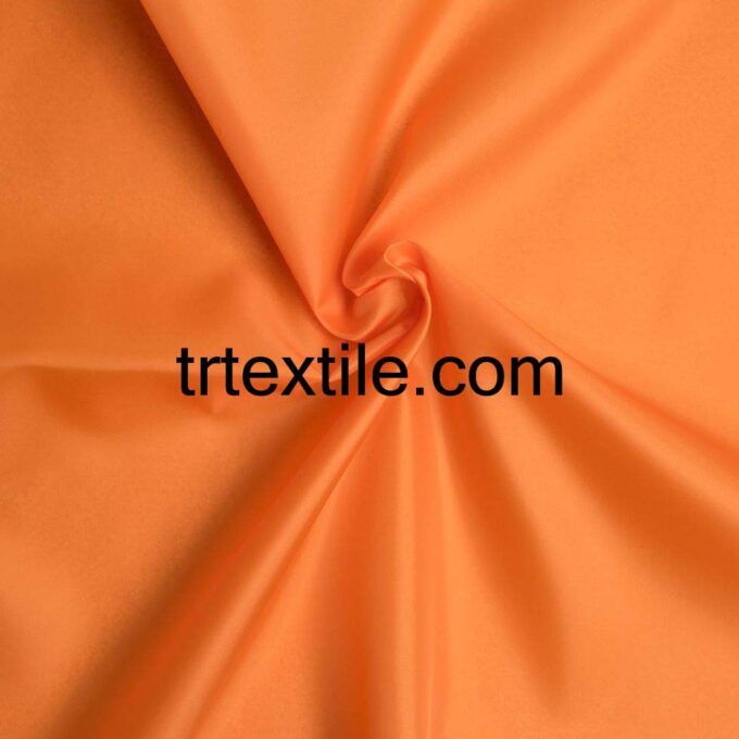 orange bondit fabric - trtextile.com image