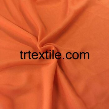 orange chiffon fabric - trtextile.com image