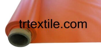 orange pvc tarpaulin fabric - trtextile.com image