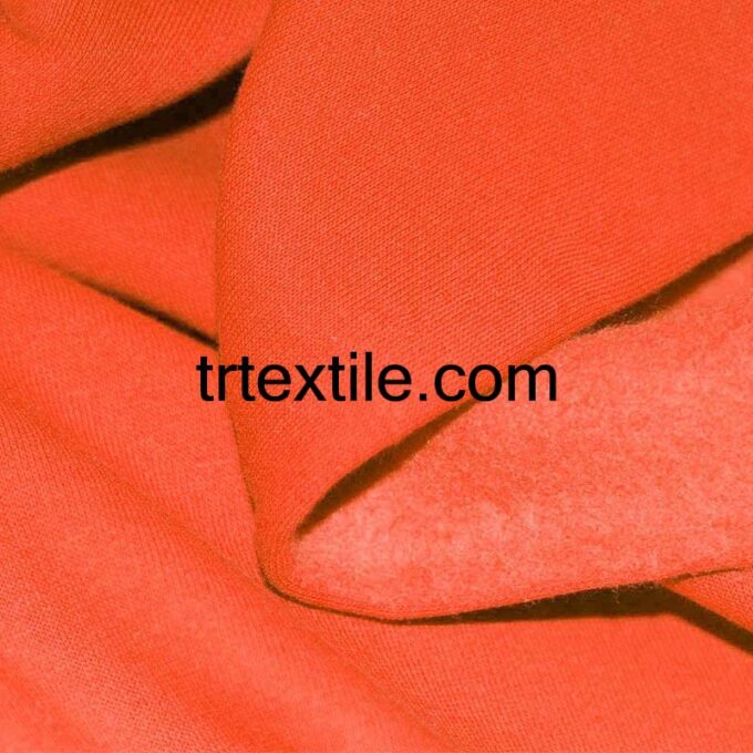 orange three thread fabric - trtextile.com image