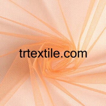 orange tulle fabric - trtextile.com image