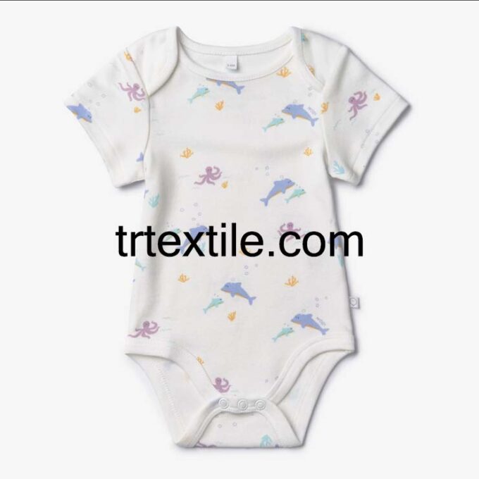 organic baby clothing product model 5 - trtextile.com image