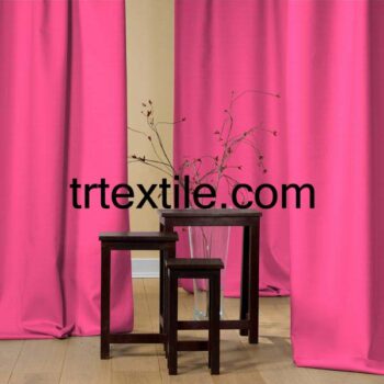 pink background curtain fabric - trtextile.com image