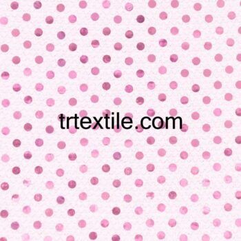 pink dotted sequin fabric - trtextile.com image