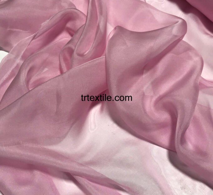 pink janjan chiffon fabric - trtextile.com image