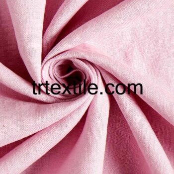 pink linen fabric - trtextile.com image