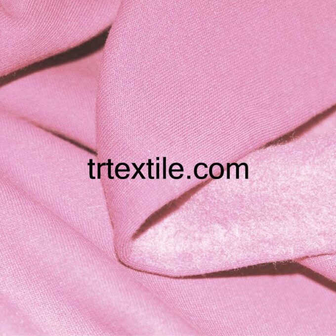 pink three thread fabric - trtextile.com image