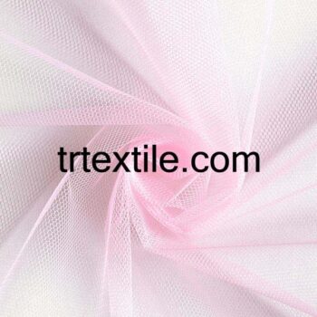 pink tulle fabric - trtextile.com image