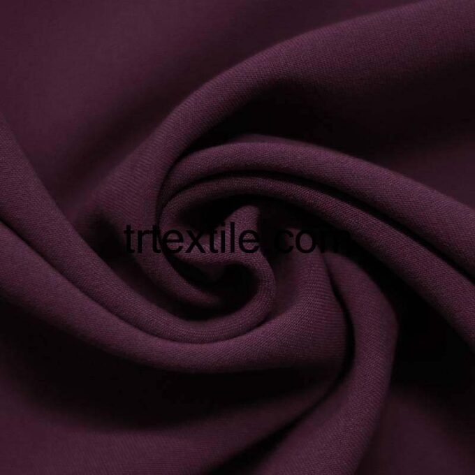 plum gabardine fabric - trtextile.com image