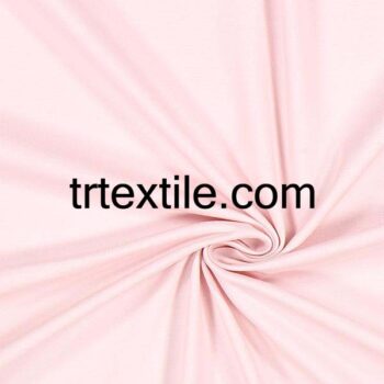 powder pink combed cotton fabric - trtextile.com image