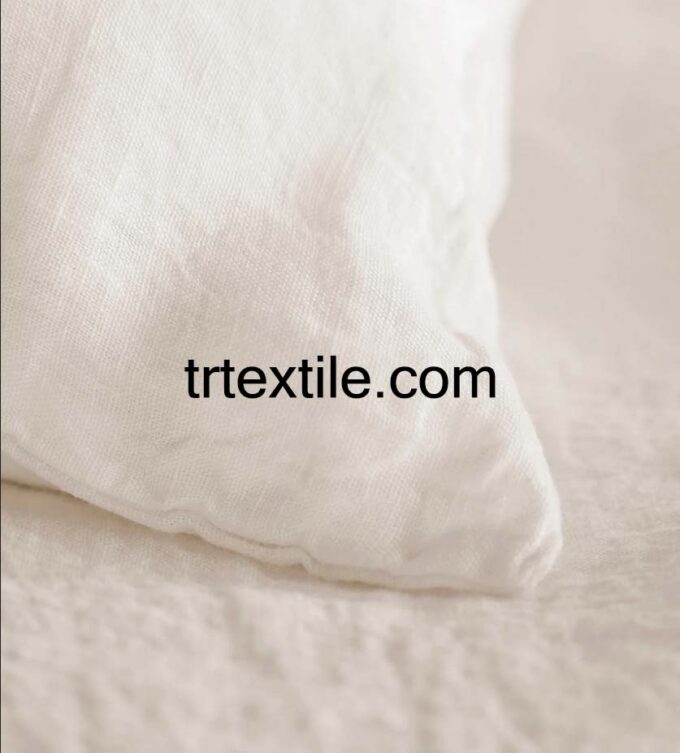 pure linen pillowcase sewing model 2 - trtextile.com image