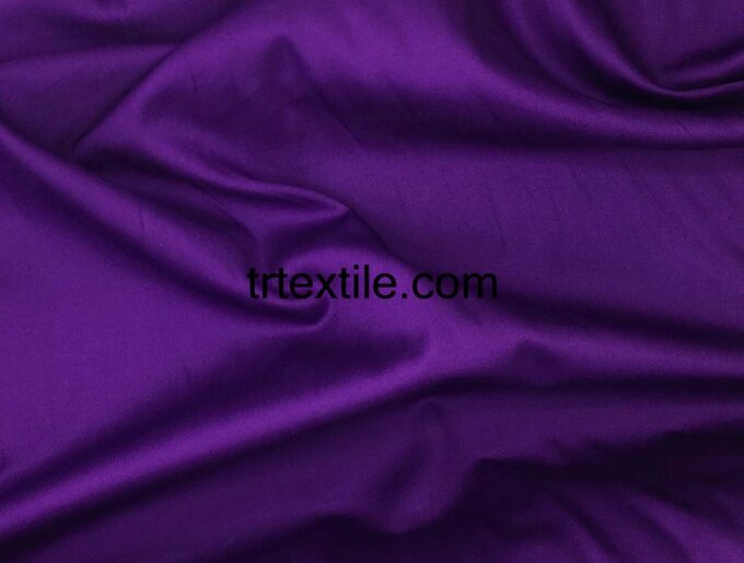 purple cotton satin fabric - trtextile.com image