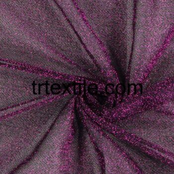 purple glitter fabric - trtextile.com image