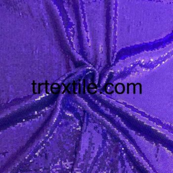 purple sequin fabric 3mm - trtextile.com image