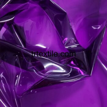 purple transparent pvc fabric - trtextile.com image