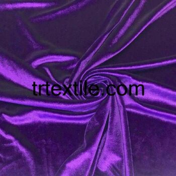 purple velvet fabric - trtextile.com image