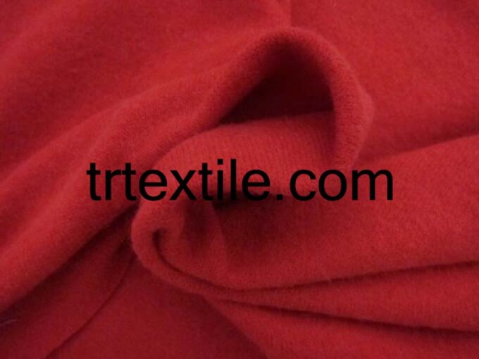 red angora fabric - trtextile.com image