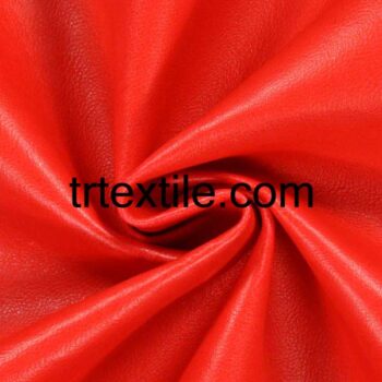 red faux leather - trtextile.com image