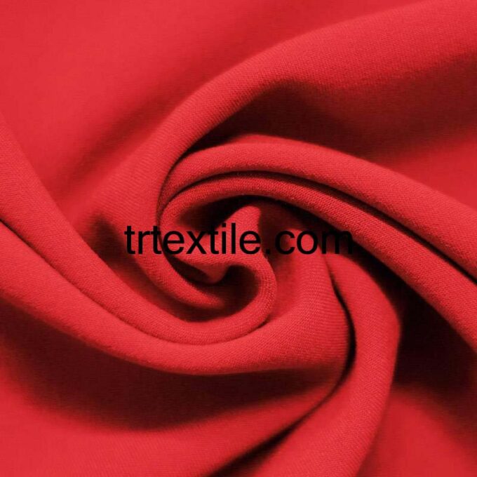 red gabardine fabric - trtextile.com image