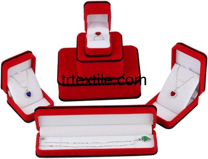 red jewelry box set - trtextile.com image