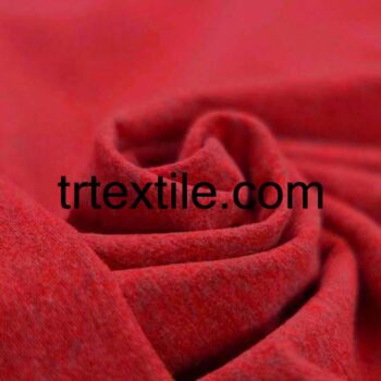 red melange two thread fabric - trtextile.com image