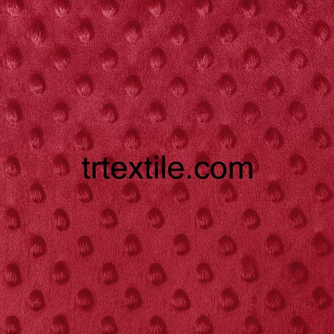 red minkey fabric - trtextile.com image