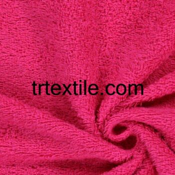 red terry bathrobe fabric - trtextile.com image