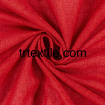 red voile fabric - trtextile.com image