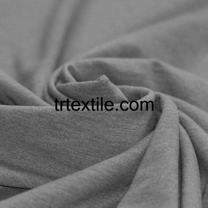 rock gray combed cotton fabric - trtextile.com image