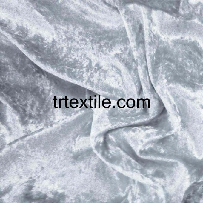 silver color janjan velvet - trtextile.com image