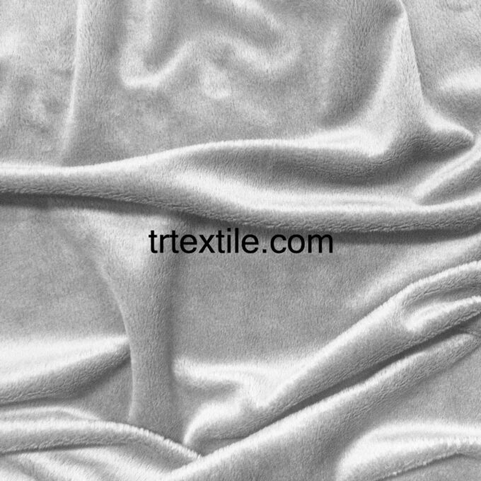 silver velboa fabric - trtextile.com image