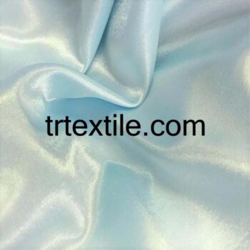 sky blue satin fabric - trtextile.com image