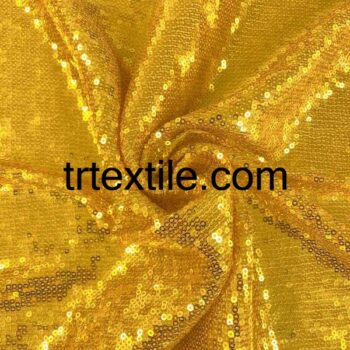 sunflower sequin fabric 3mm - trtextile.com image