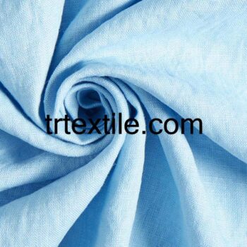turquoise linen fabric - trtextile.com image