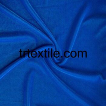 turquoise lycra-free embroidered caftan velvet fabric - trtextile.com image