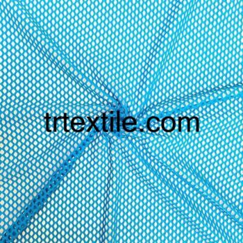 turquoise mesh fabric - trtextile.com image