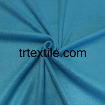 turquoise fleece fabric - trtextile.com image