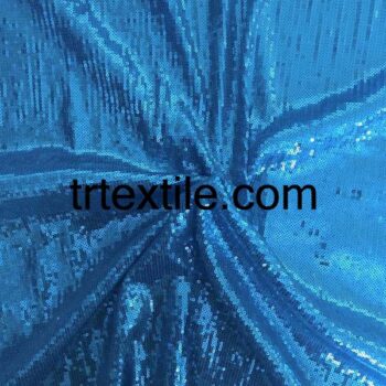 turquoise sequin fabric 3mm - trtextile.com image