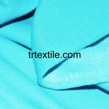 turquoise three thread fabric - trtextile.com image