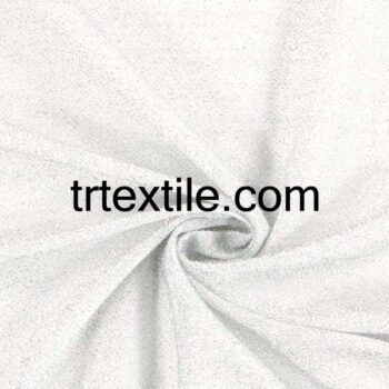 white glitter fabric - trtextile.com image