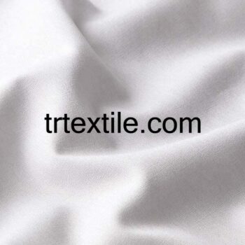 white poplin akfil fabric - trtextile.com image