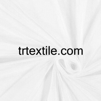 white tulle fabric - trtextile.com image